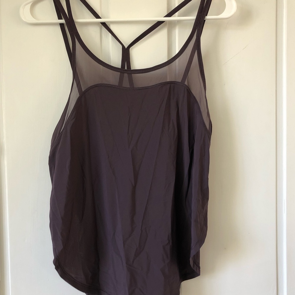 Purple Lululemon Anew Singlet/Tank